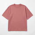 Qwecridj™ Heavyweight Oversized T-Shirt – Unisex Premium Cotton Crewneck Tee, Boxy Fit Minimalist Streetwear Top